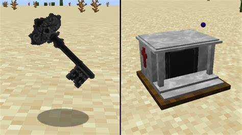 minecraft grave key|minecraft simple tomb grave key.